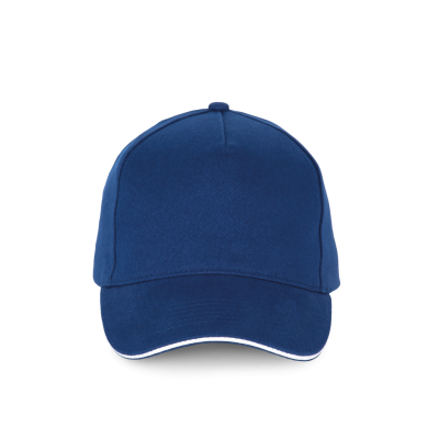5 panels cotton sandwich cap